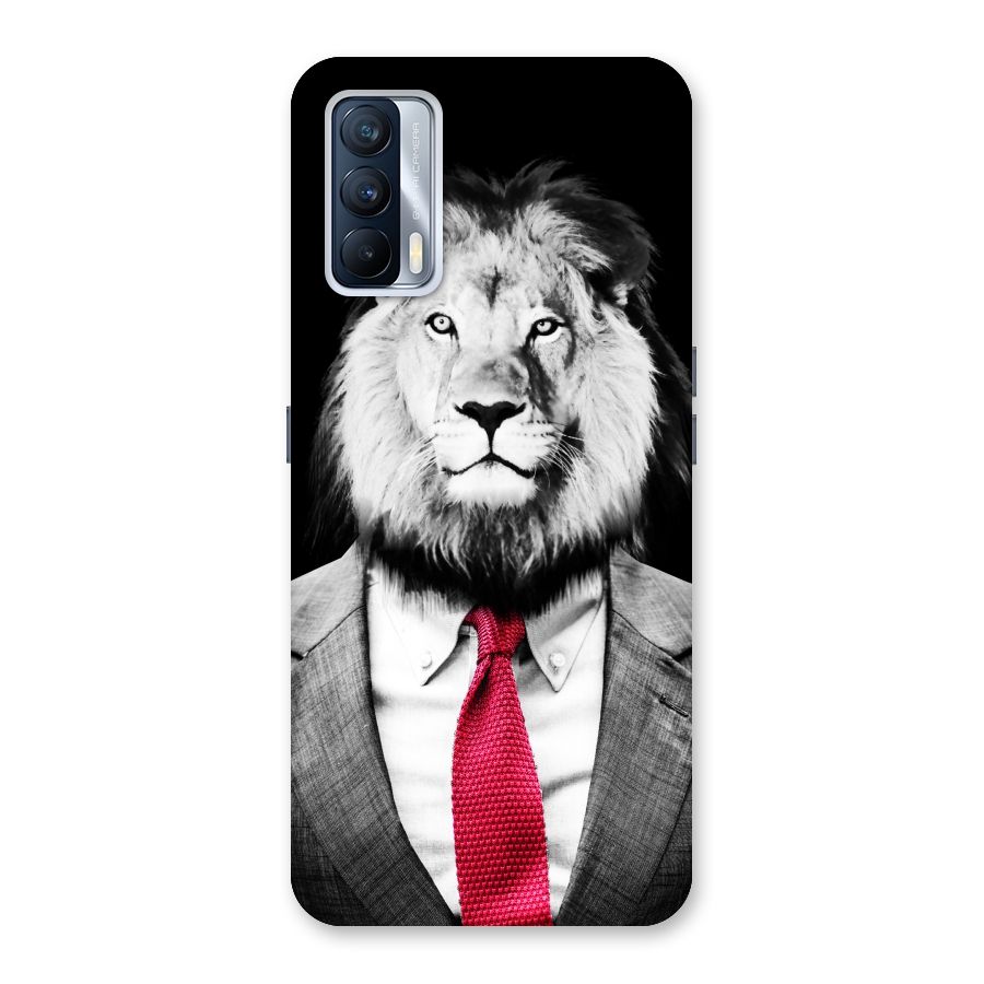 Lion with Red Tie Back Case for Realme X7