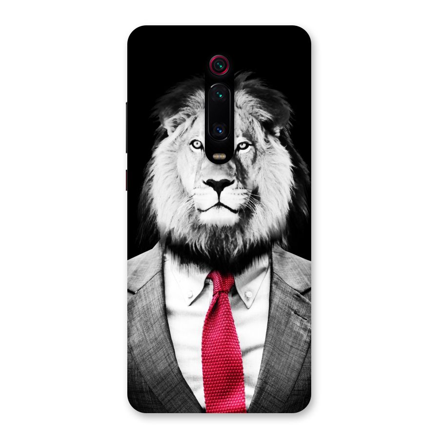 Lion with Red Tie Back Case for Redmi K20
