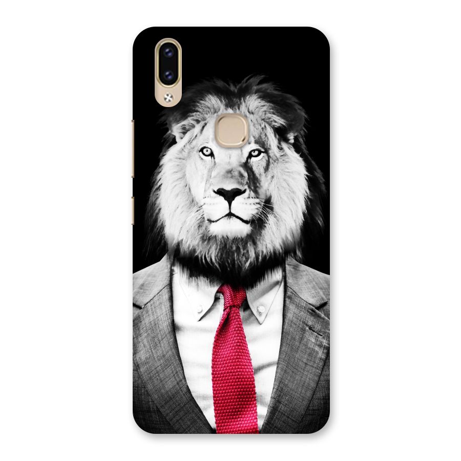 Lion with Red Tie Back Case for Vivo V9 Youth