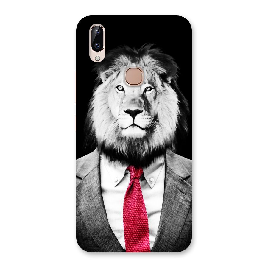 Lion with Red Tie Back Case for Vivo Y83 Pro