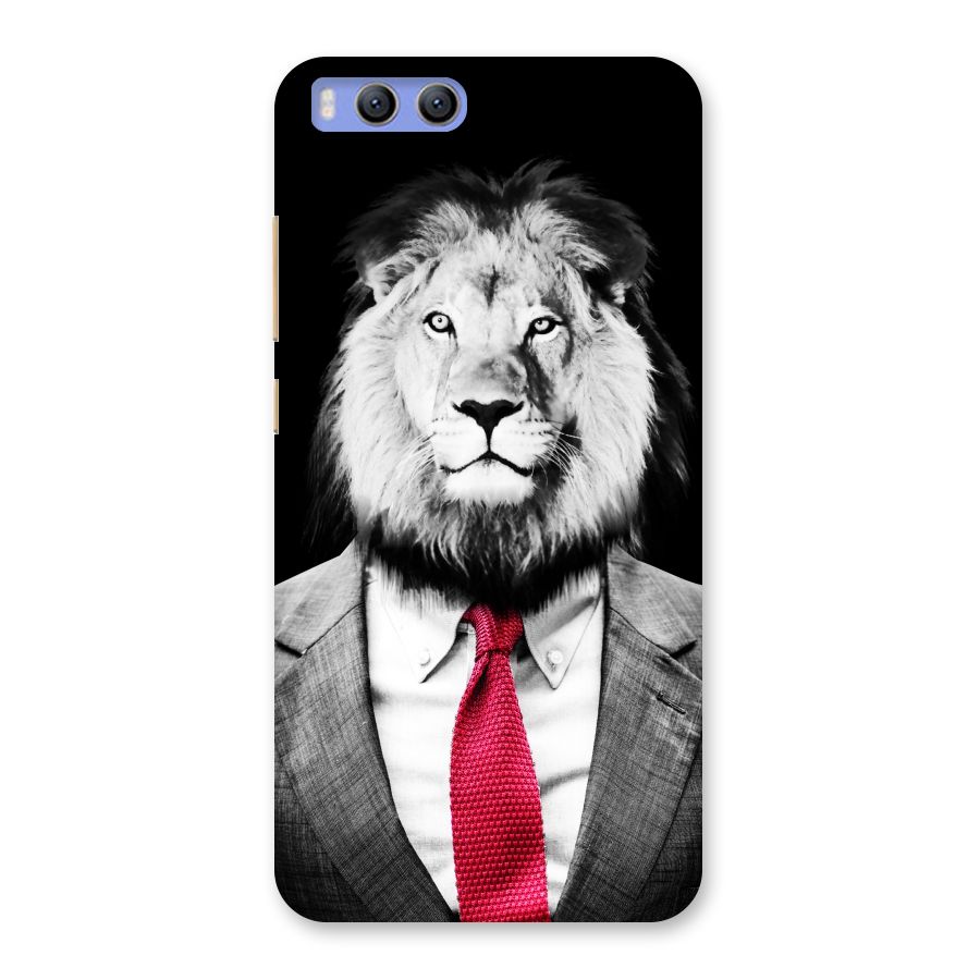 Lion with Red Tie Back Case for Xiaomi Mi 6