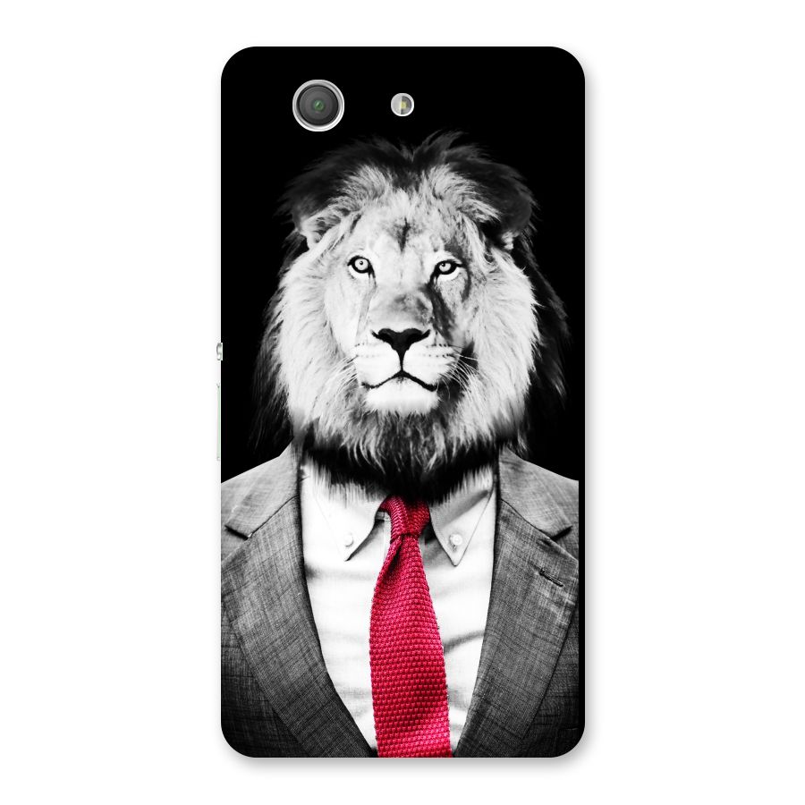 Lion with Red Tie Back Case for Xperia Z3 Compact