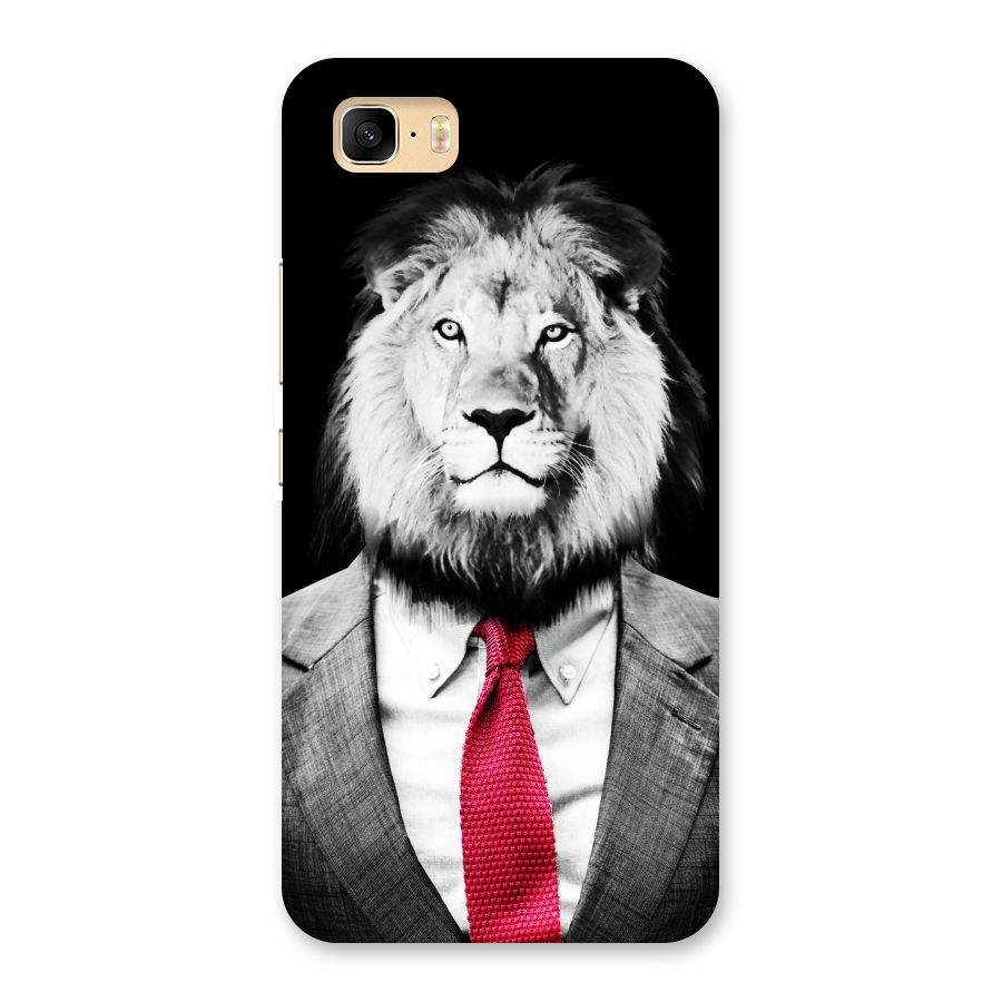 Lion with Red Tie Back Case for Zenfone 3s Max