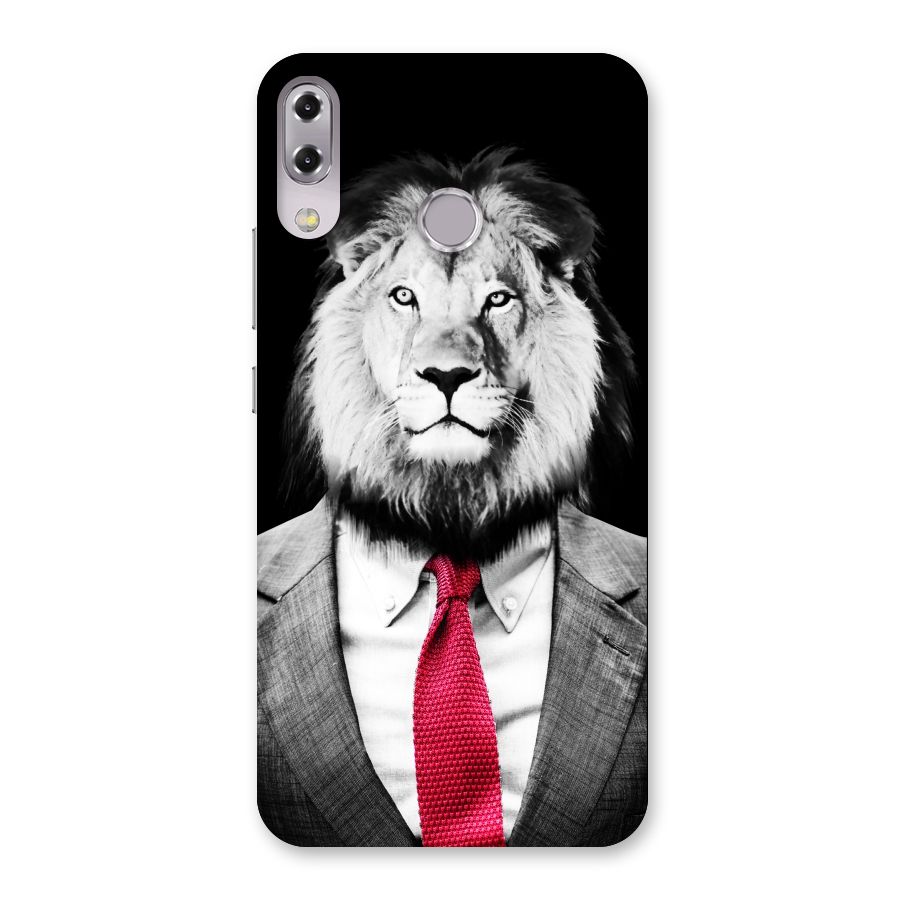 Lion with Red Tie Back Case for Zenfone 5Z