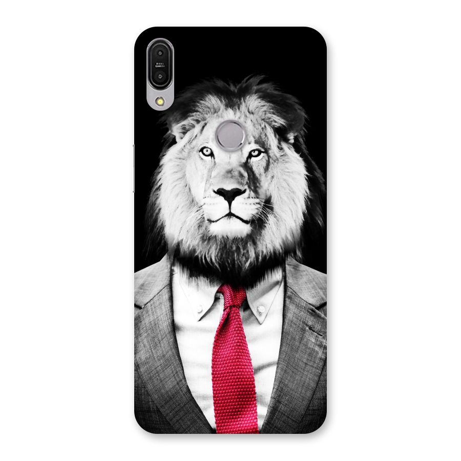 Lion with Red Tie Back Case for Zenfone Max Pro M1