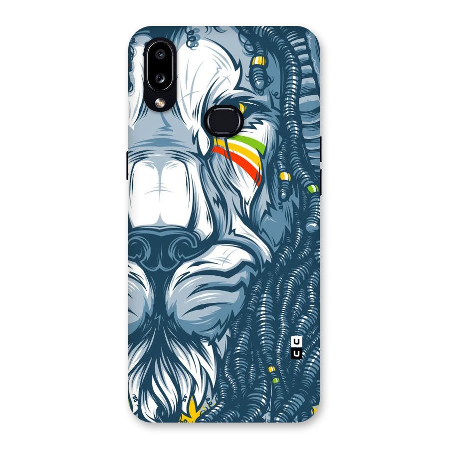 Lionic Face Back Case for Galaxy A10s