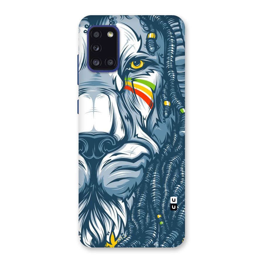 Lionic Face Back Case for Galaxy A31