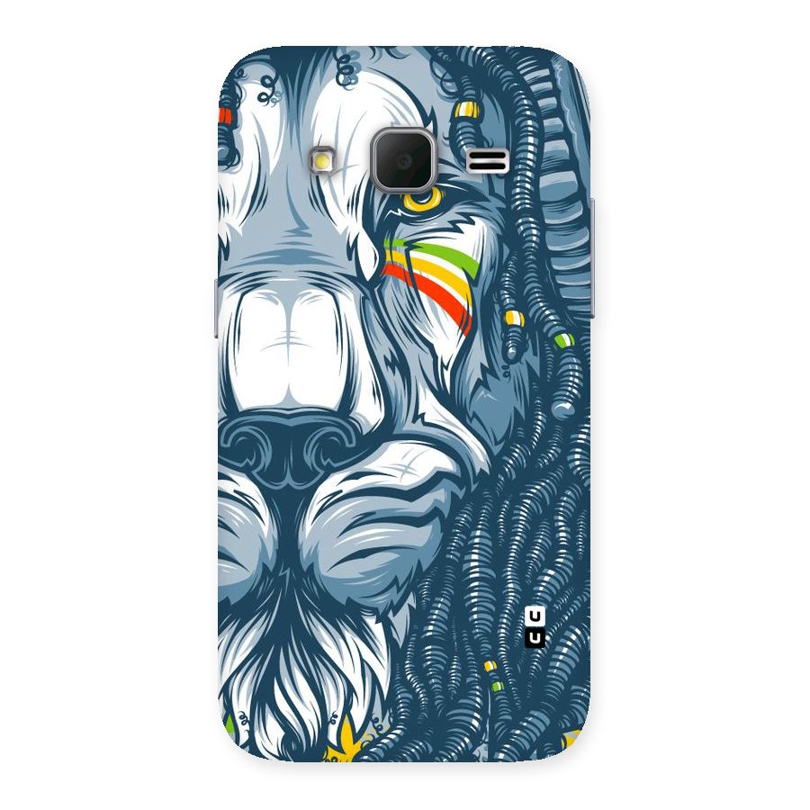 Lionic Face Back Case for Galaxy Core Prime