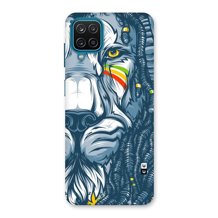 Lionic Face Back Case for Galaxy F12