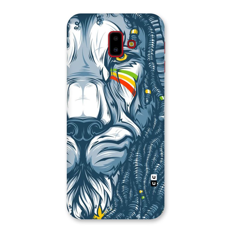 Lionic Face Back Case for Galaxy J6 Plus