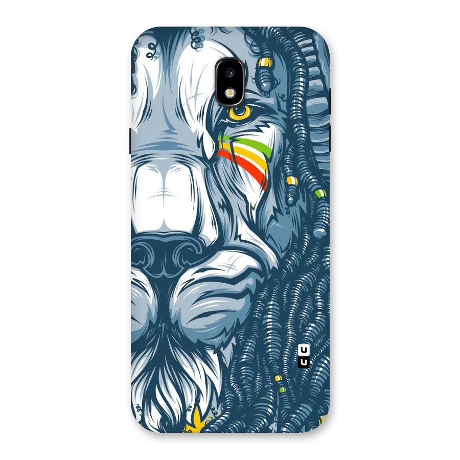Lionic Face Back Case for Galaxy J7 Pro
