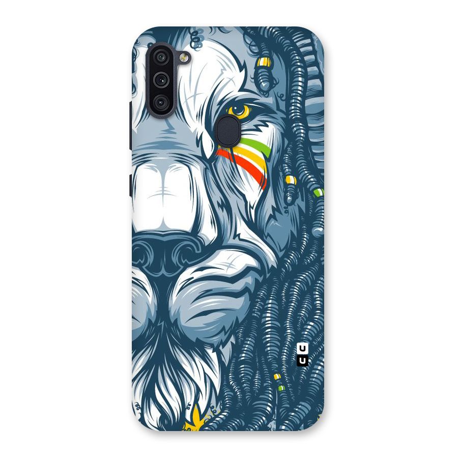 Lionic Face Back Case for Galaxy M11