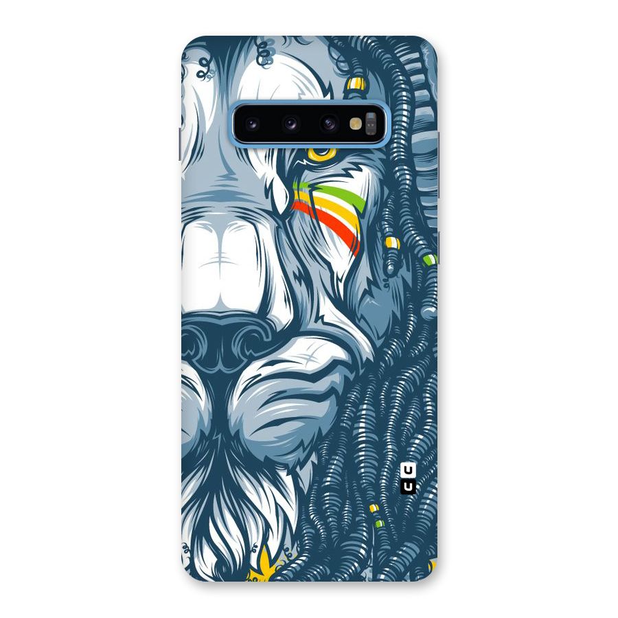 Lionic Face Back Case for Galaxy S10 Plus