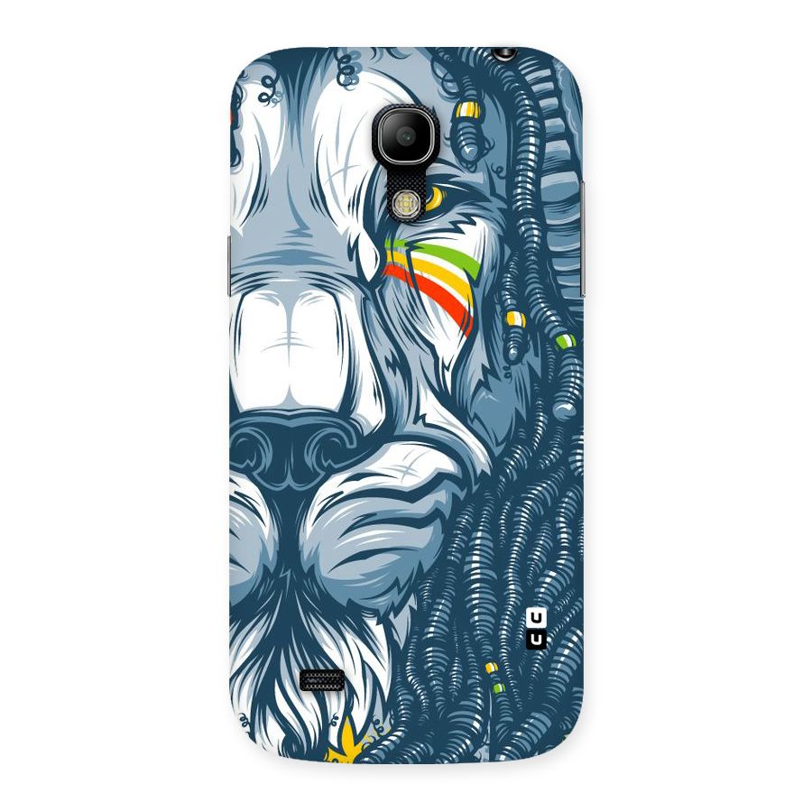 Lionic Face Back Case for Galaxy S4 Mini