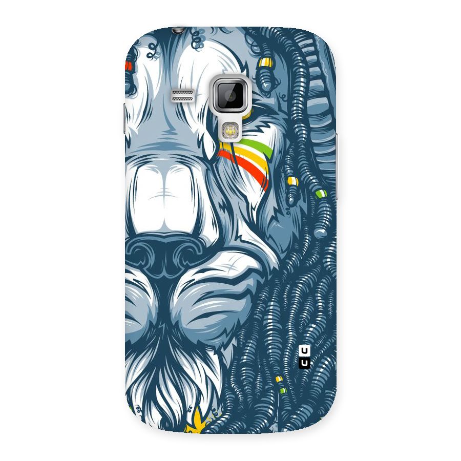 Lionic Face Back Case for Galaxy S Duos