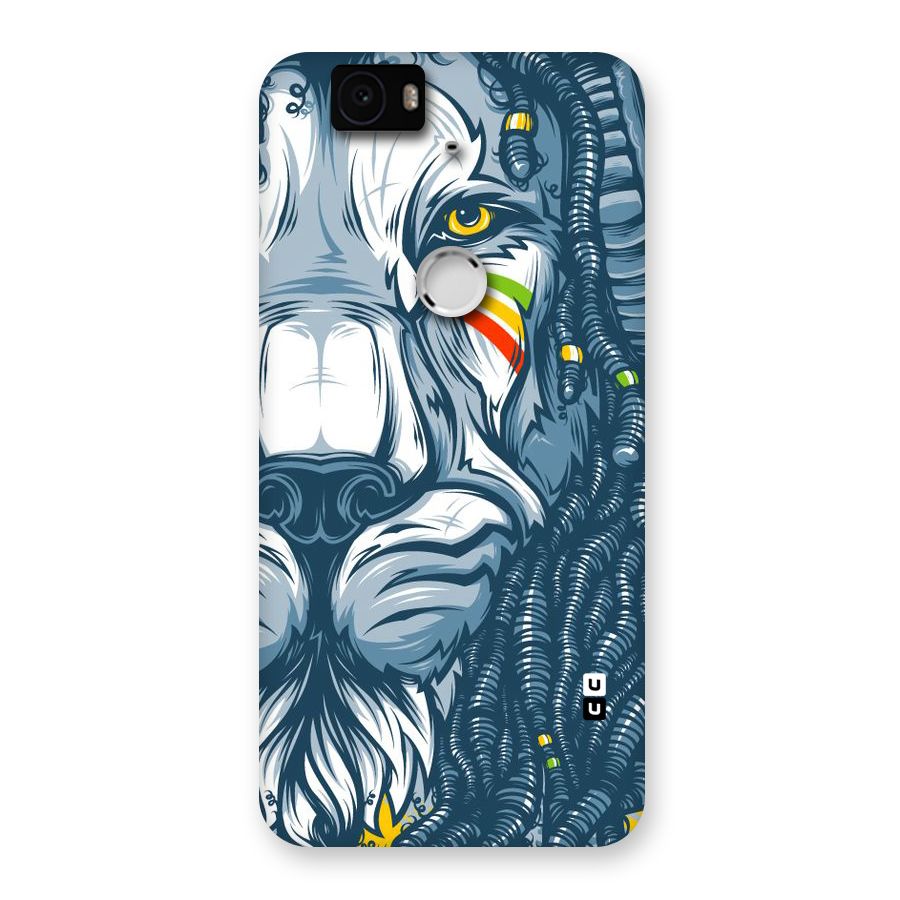 Lionic Face Back Case for Google Nexus-6P