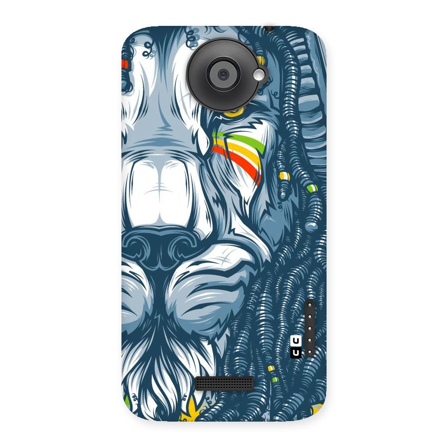 Lionic Face Back Case for HTC One X