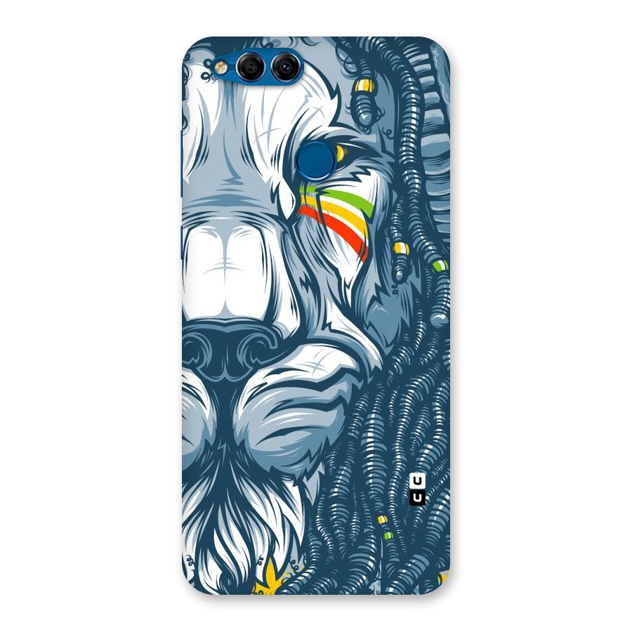 Lionic Face Back Case for Honor 7X