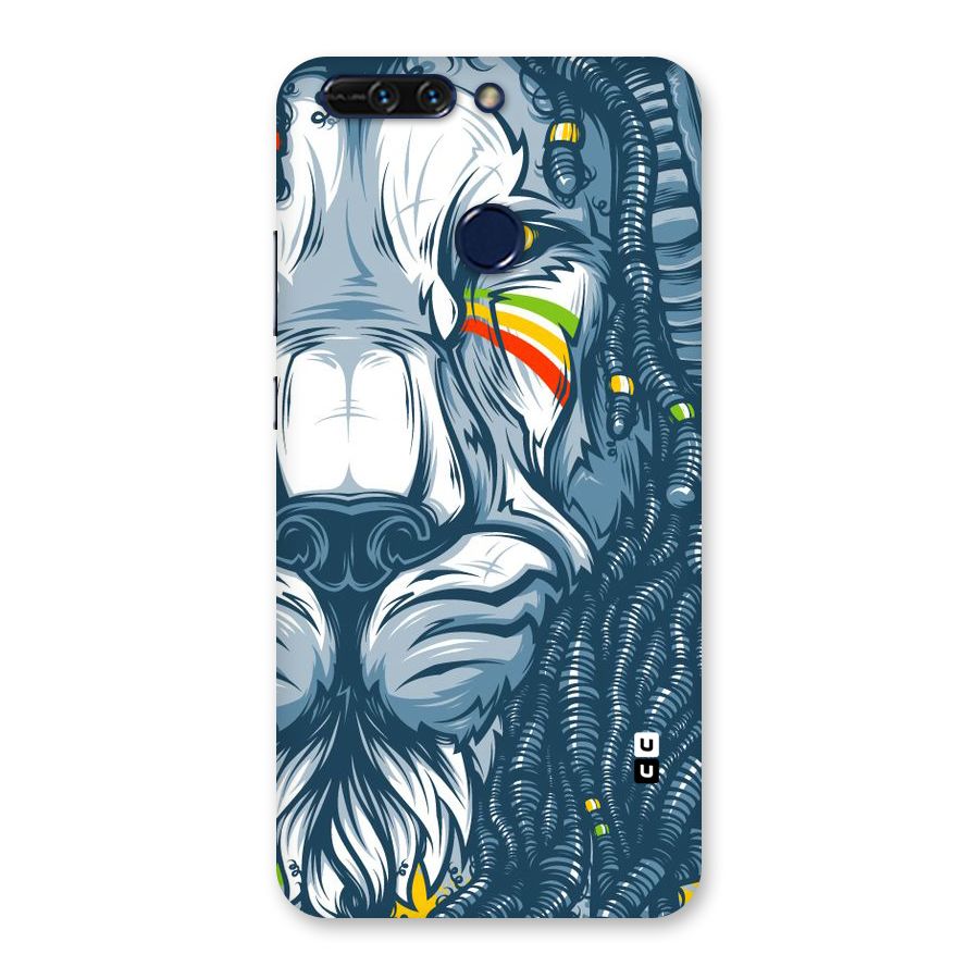 Lionic Face Back Case for Honor 8 Pro
