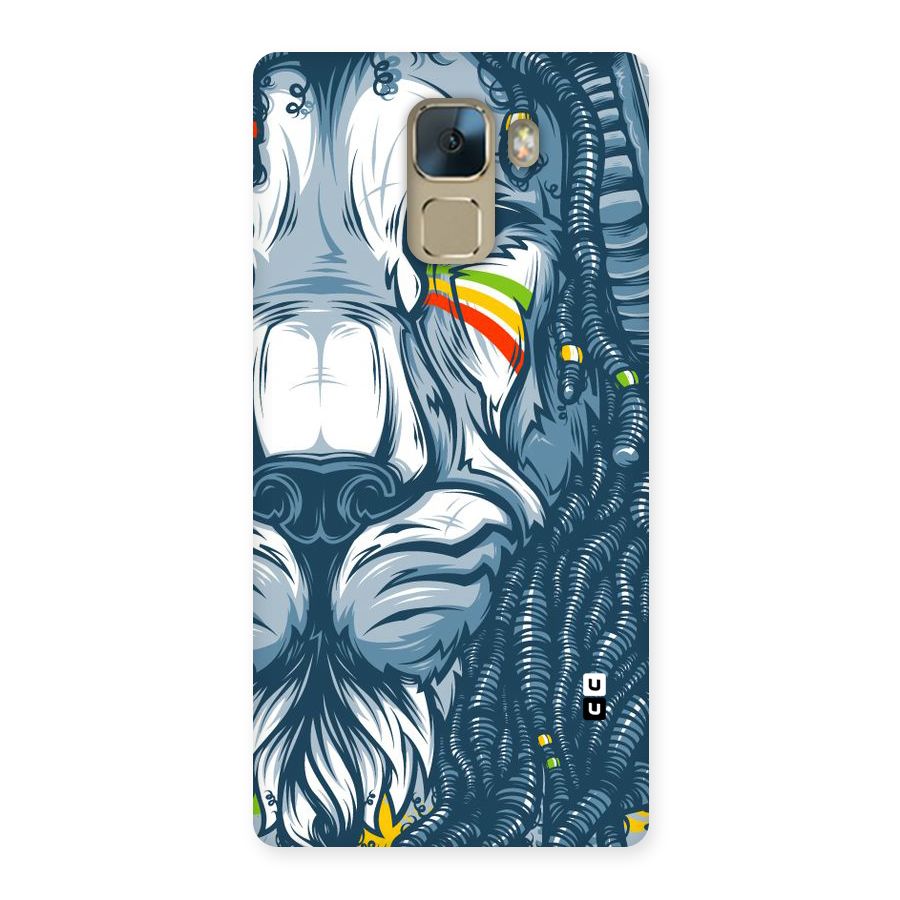 Lionic Face Back Case for Huawei Honor 7
