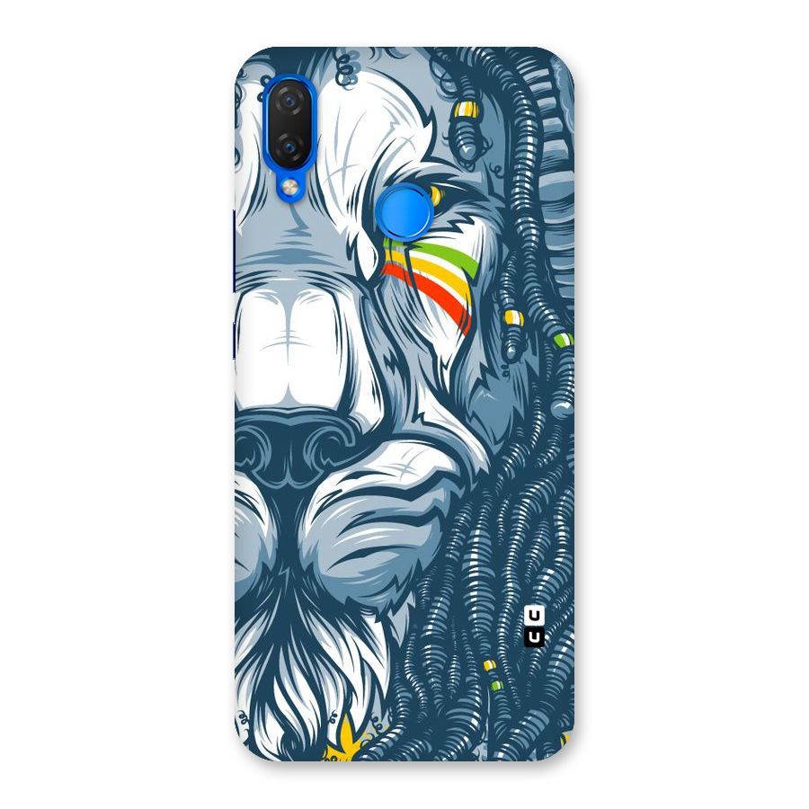 Lionic Face Back Case for Huawei P Smart+