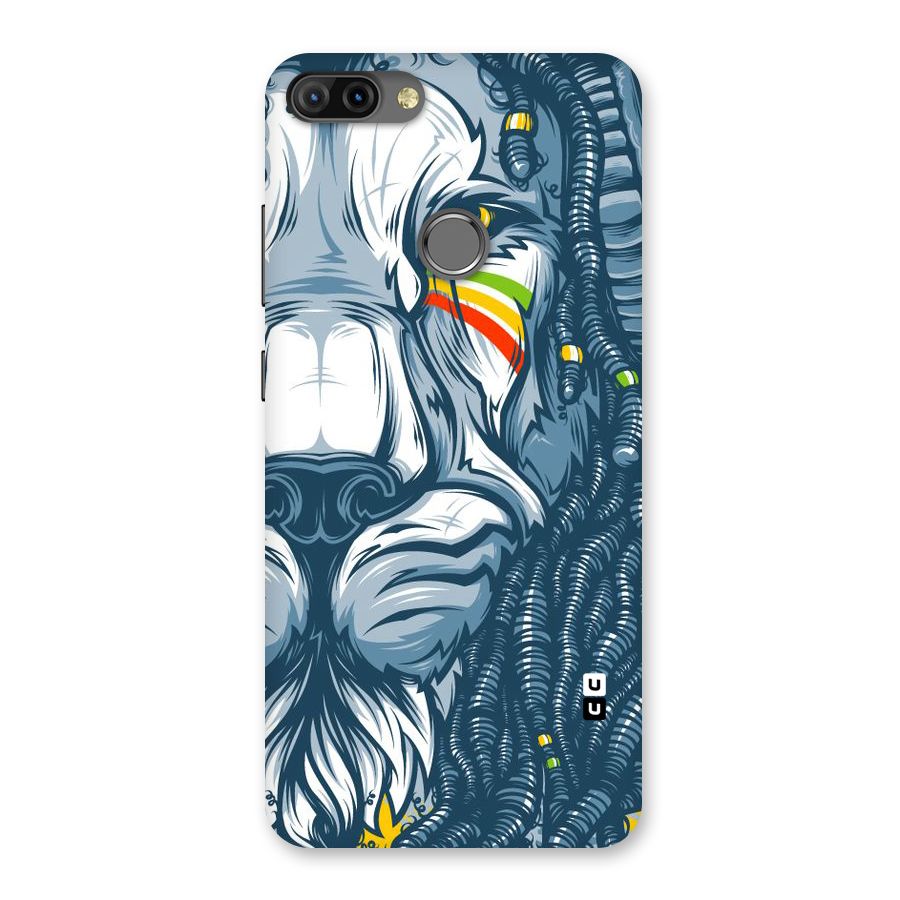 Lionic Face Back Case for Infinix Hot 6 Pro