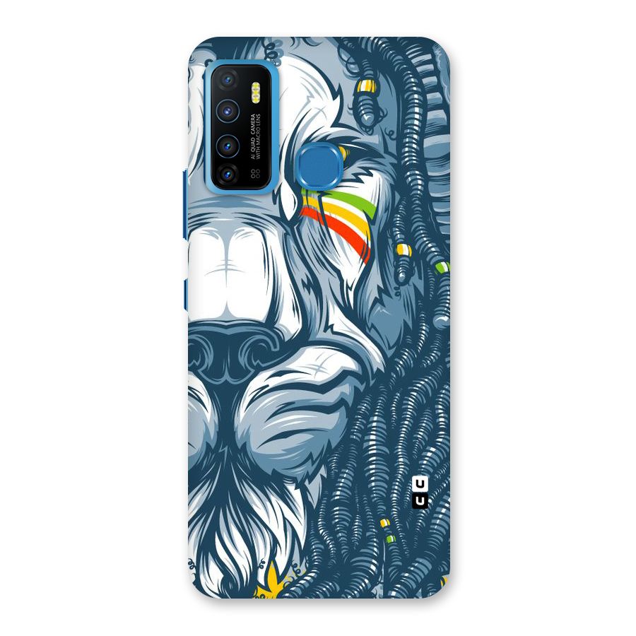 Lionic Face Back Case for Infinix Hot 9