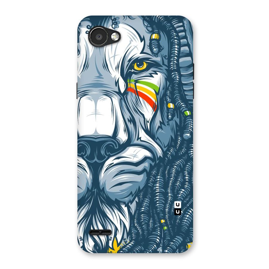 Lionic Face Back Case for LG Q6