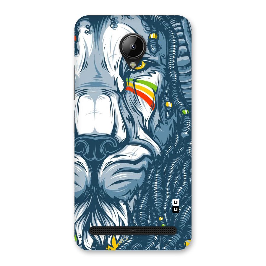 Lionic Face Back Case for Lenovo C2