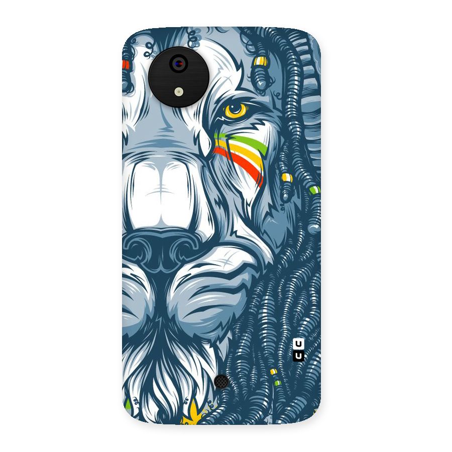 Lionic Face Back Case for Micromax Canvas A1