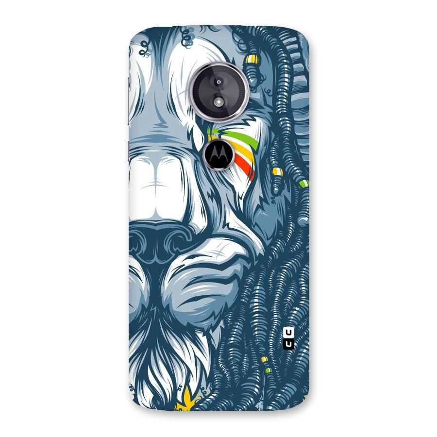 Lionic Face Back Case for Moto E5