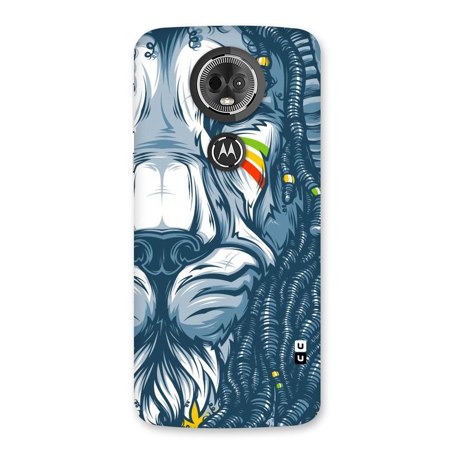 Lionic Face Back Case for Moto E5 Plus