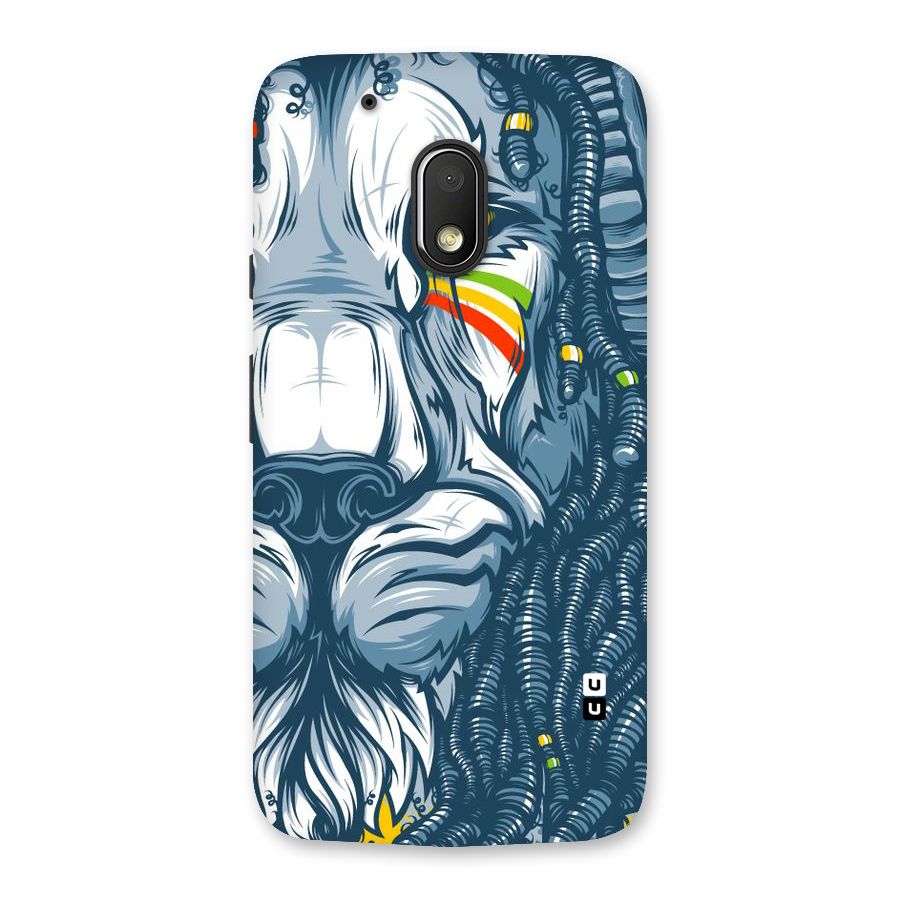 Lionic Face Back Case for Moto G4 Play