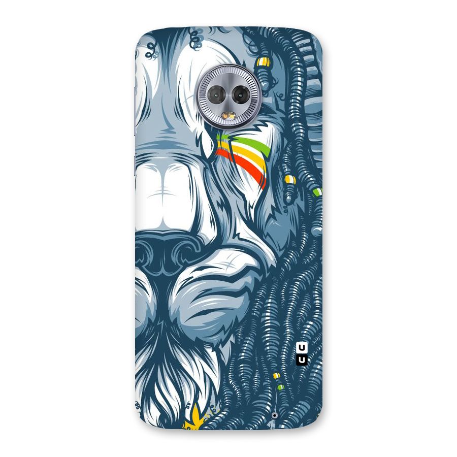 Lionic Face Back Case for Moto G6 Plus