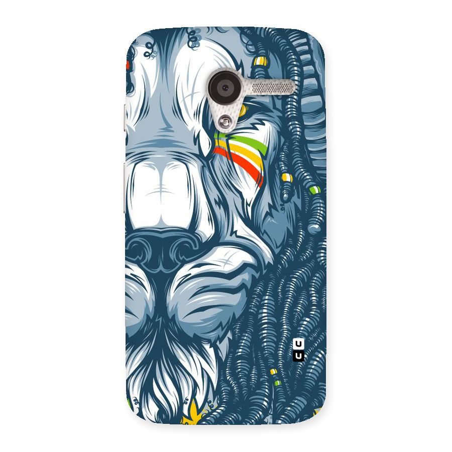 Lionic Face Back Case for Moto X