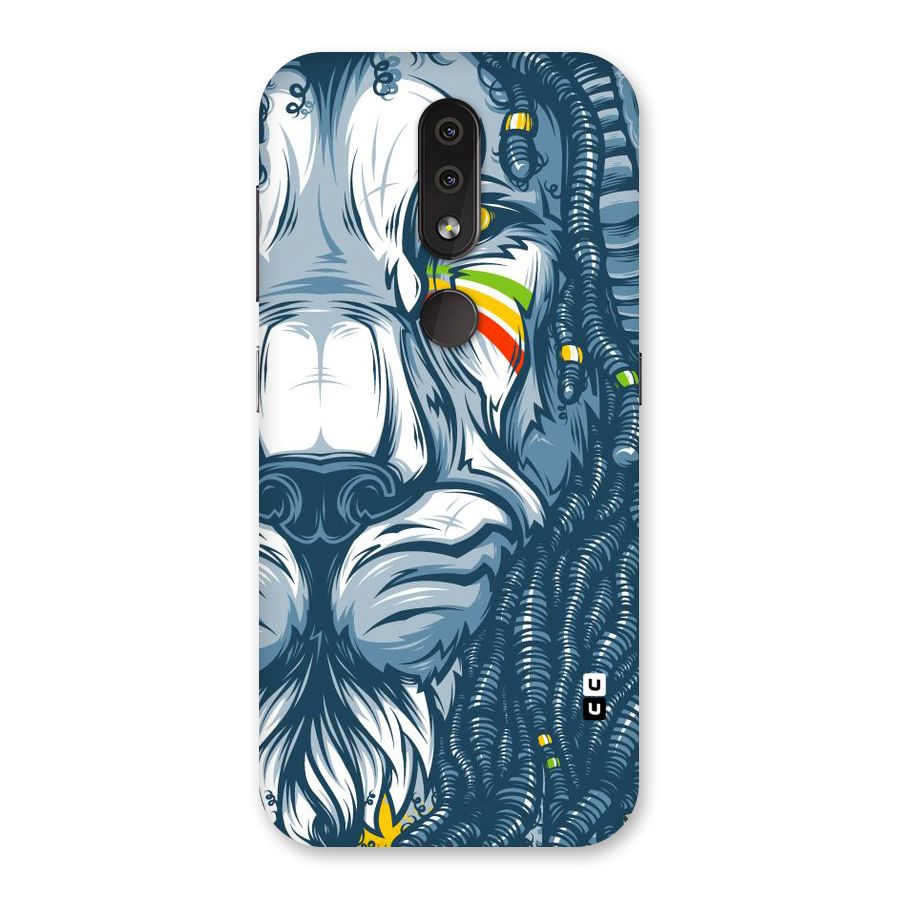 Lionic Face Back Case for Nokia 4.2