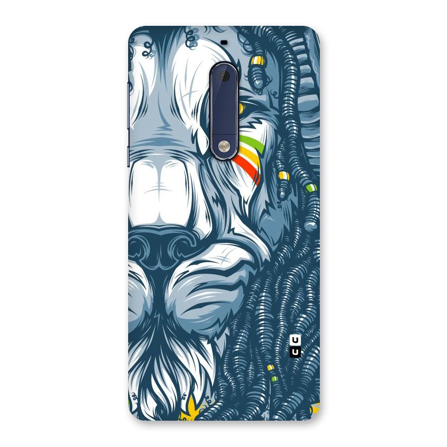 Lionic Face Back Case for Nokia 5