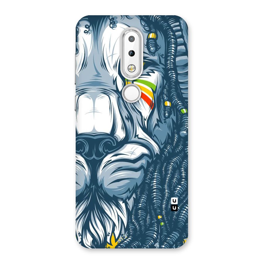 Lionic Face Back Case for Nokia 6.1 Plus