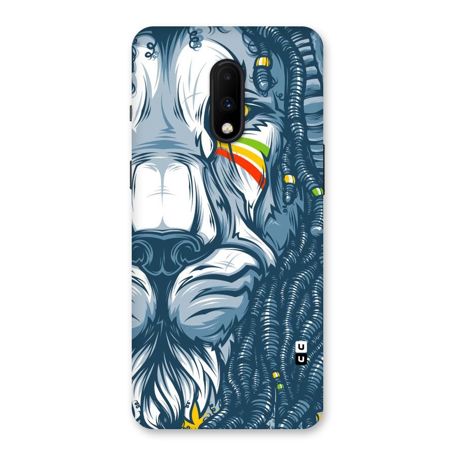 Lionic Face Back Case for OnePlus 7