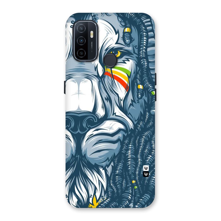 Lionic Face Back Case for Oppo A32