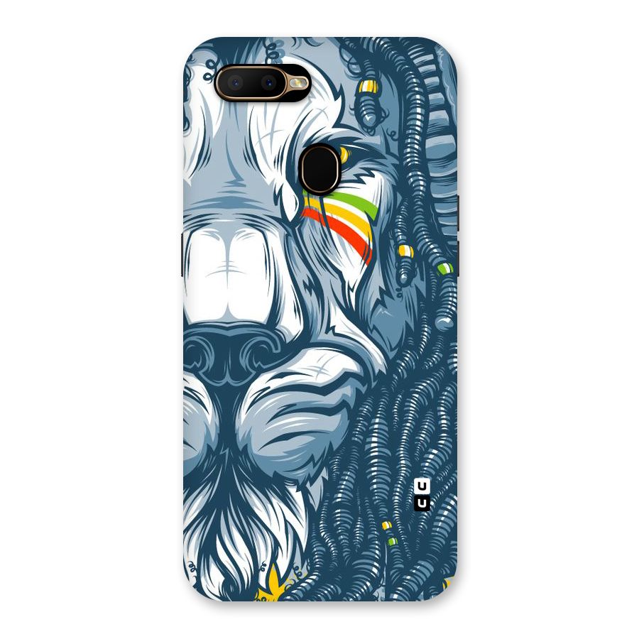 Lionic Face Back Case for Oppo A5s