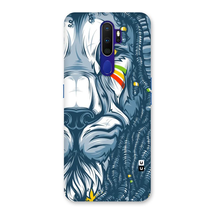 Lionic Face Back Case for Oppo A9 (2020)