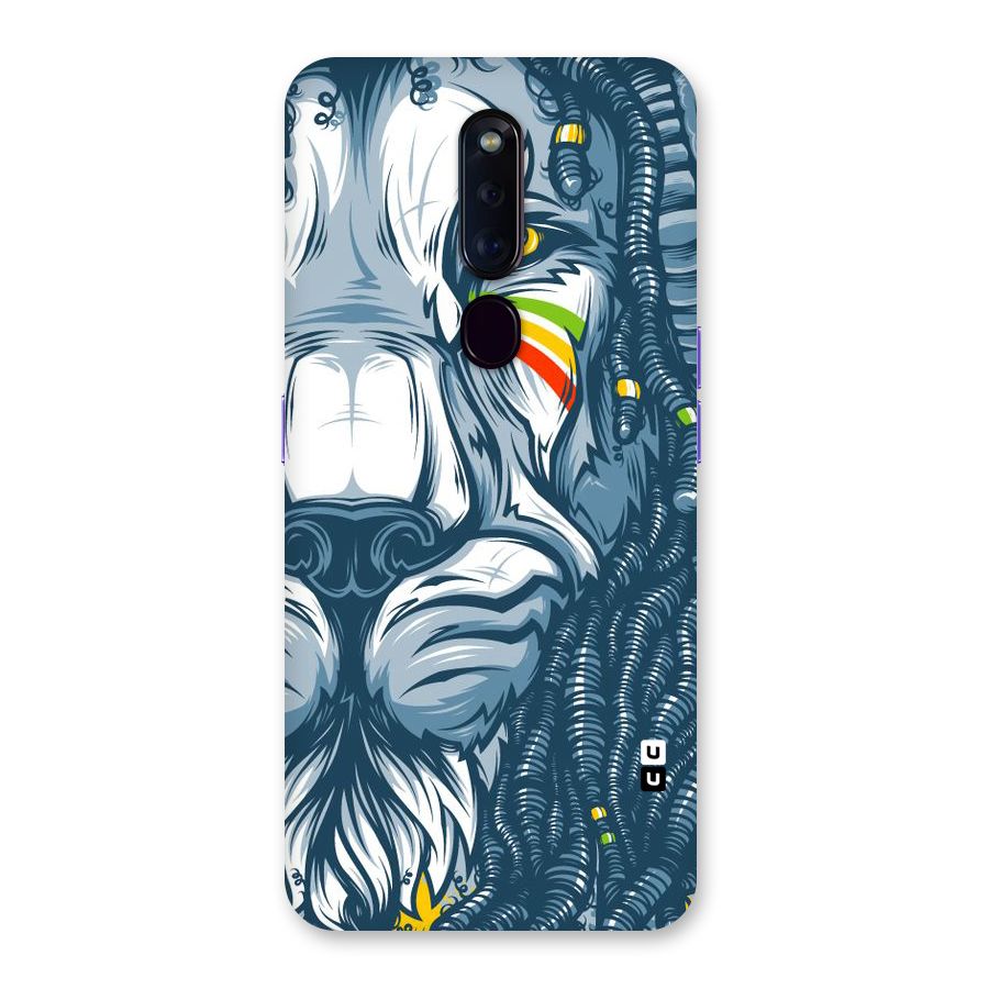 Lionic Face Back Case for Oppo F11 Pro