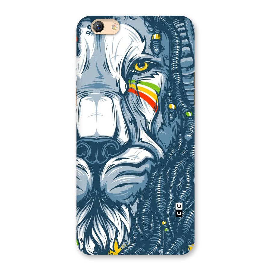 Lionic Face Back Case for Oppo F3 Plus