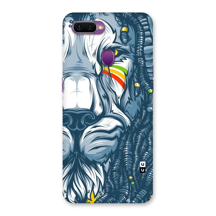 Lionic Face Back Case for Oppo F9
