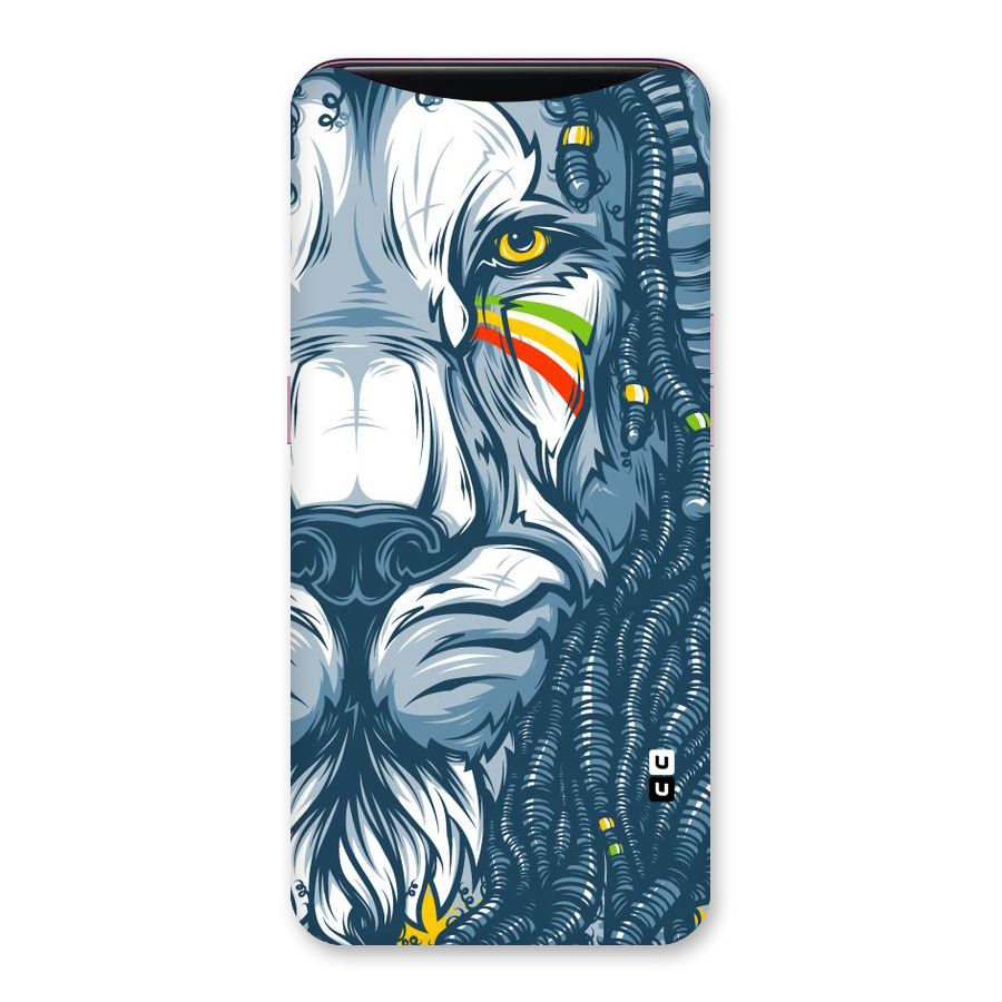 Lionic Face Back Case for Oppo Find X