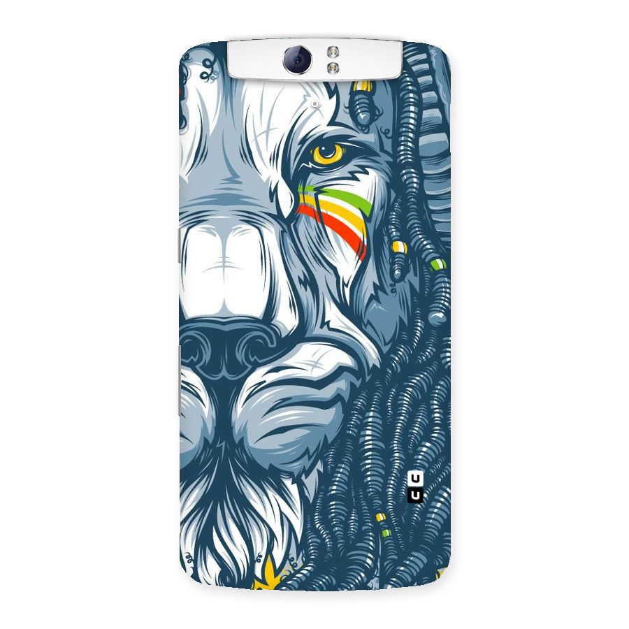 Lionic Face Back Case for Oppo N1