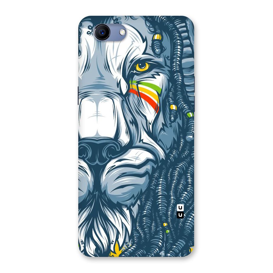 Lionic Face Back Case for Oppo Realme 1