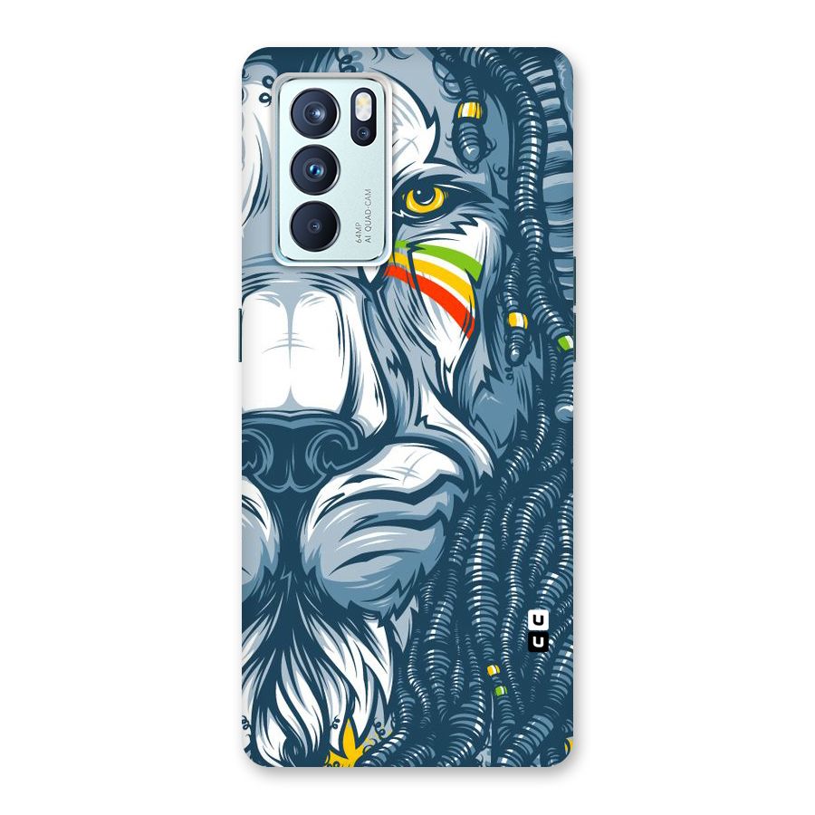 Lionic Face Back Case for Oppo Reno6 Pro 5G