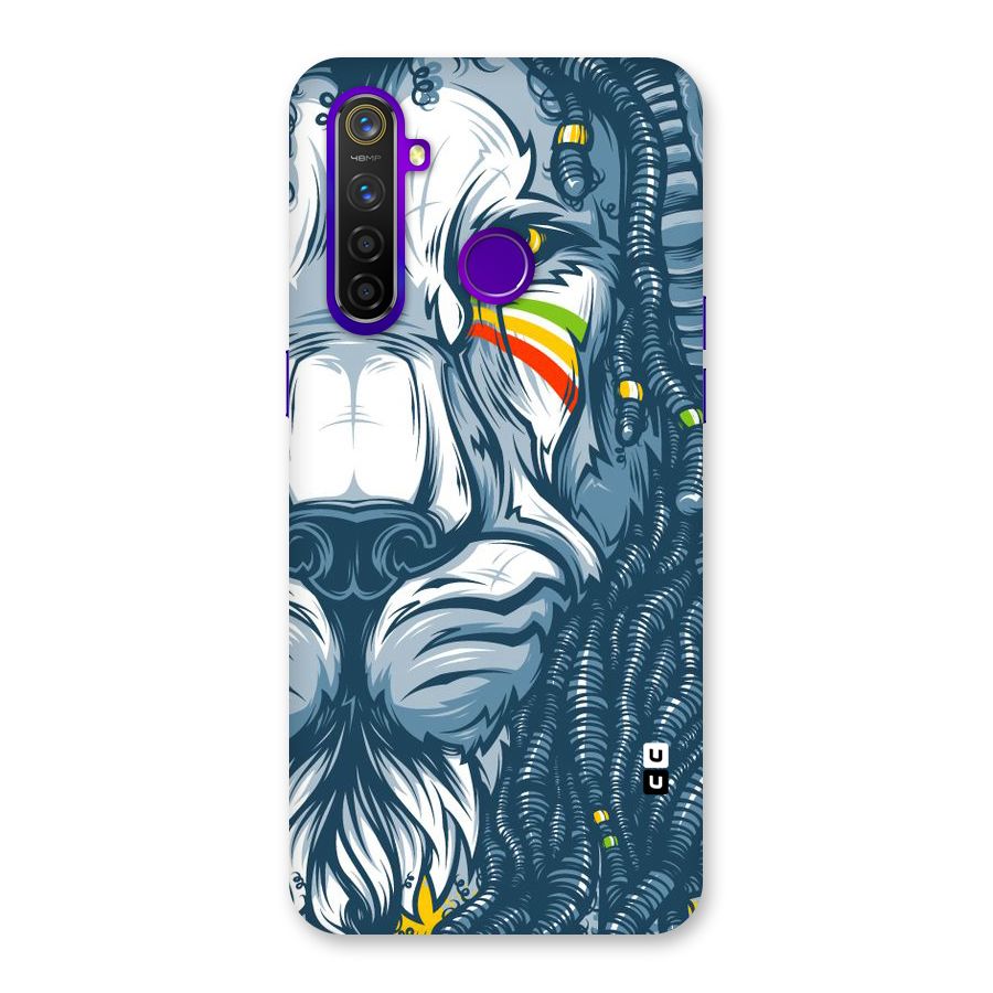 Lionic Face Back Case for Realme 5 Pro